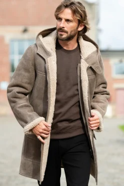 Veste Homme Cityzen Dufflecoat Sable