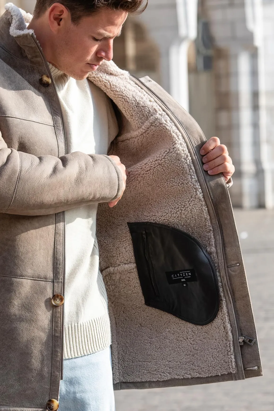 Veste Homme Cityzen Greg Old Sable