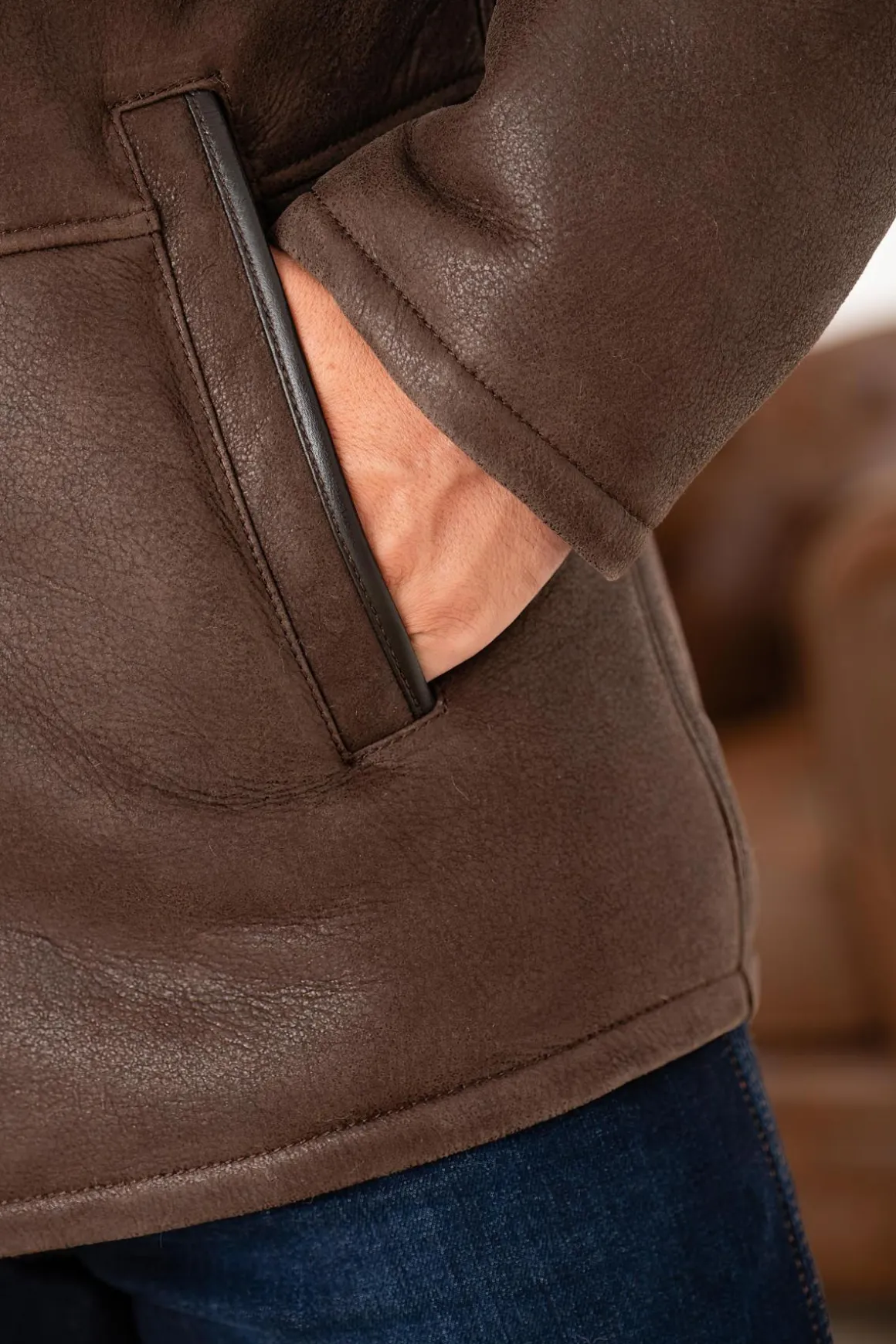 Veste Homme Cityzen Milo Marron