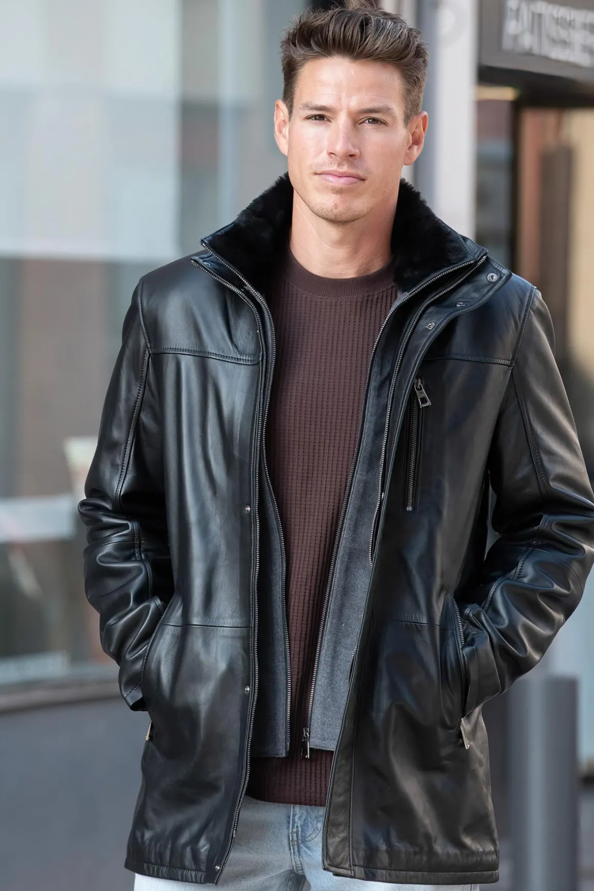 Veste Homme Cityzen New Bruno Noir