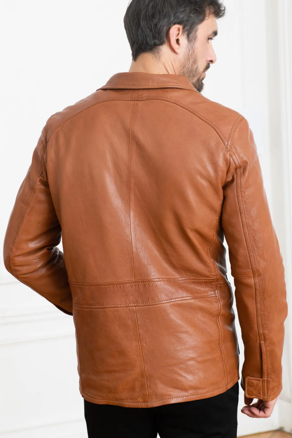 Veste Homme Cityzen Springfield Cognac
