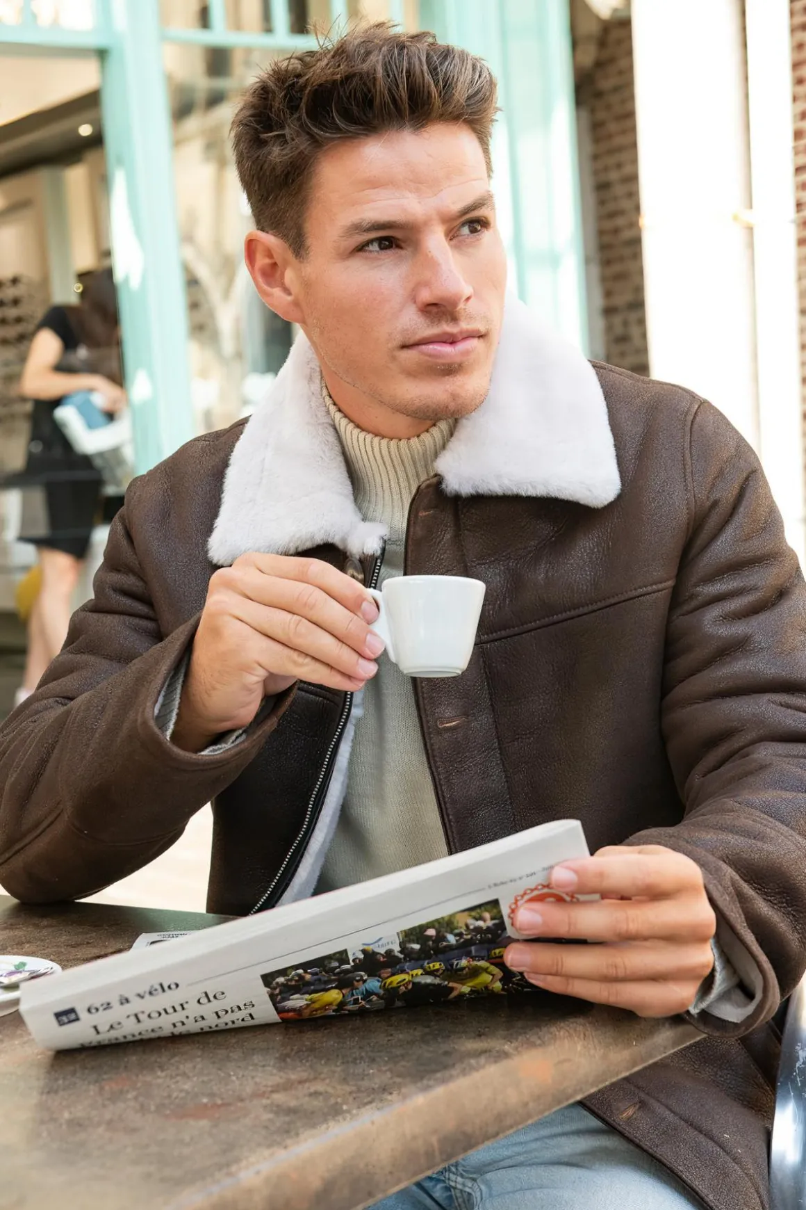 Veste Homme Cityzen Vito Old Brown