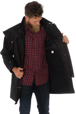 Veste Homme Cuir-City Australien Court Cow