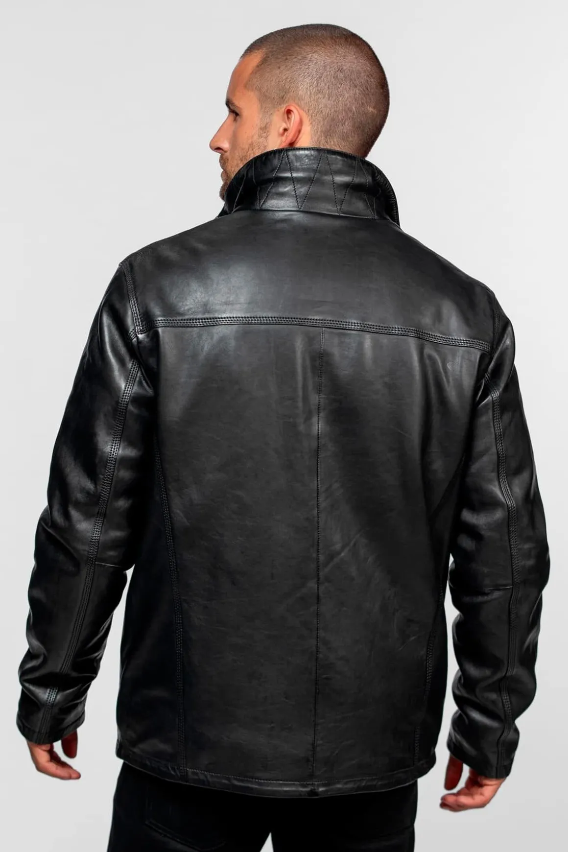 Veste Homme Daytona Darwin Ic Lamb Zenith Black