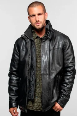 Veste Homme Daytona Darwin Ic Lamb Zenith Black