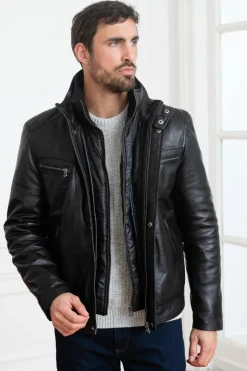 Veste Homme Daytona Falconero Ic Sheep Manila Black