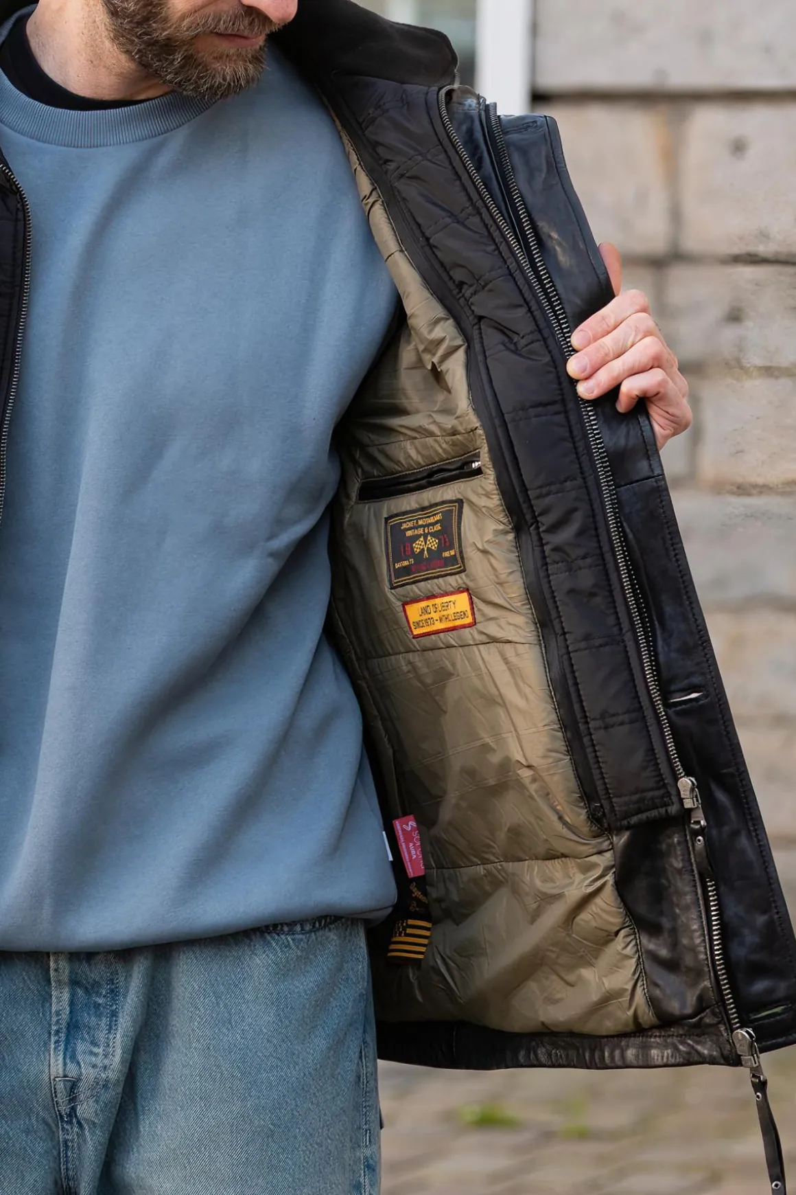 Veste Homme Daytona Moose Ic Sheep Tiger Black