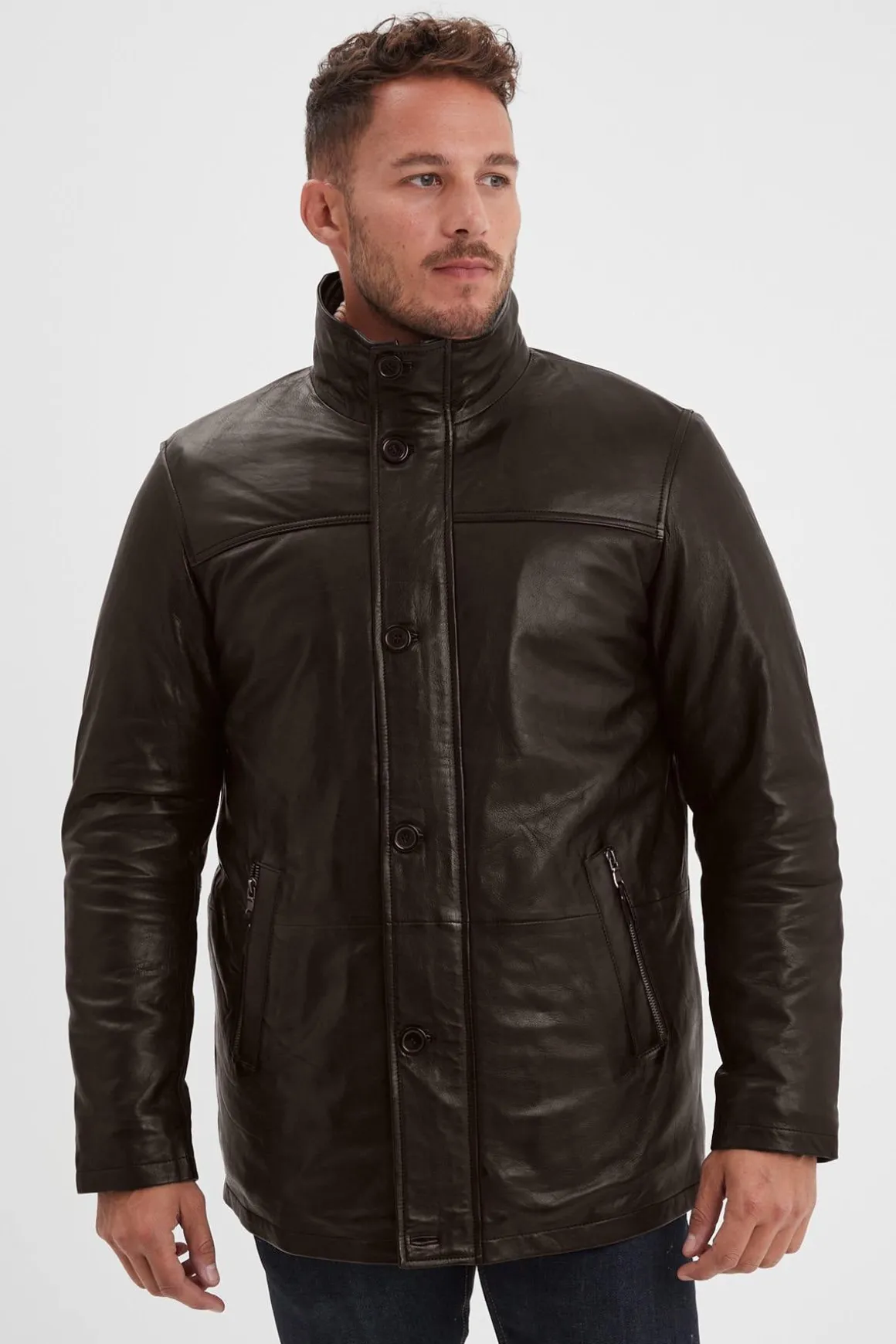 Veste Homme Daytona Moose Ic Sheep Tiger Reddish Brown
