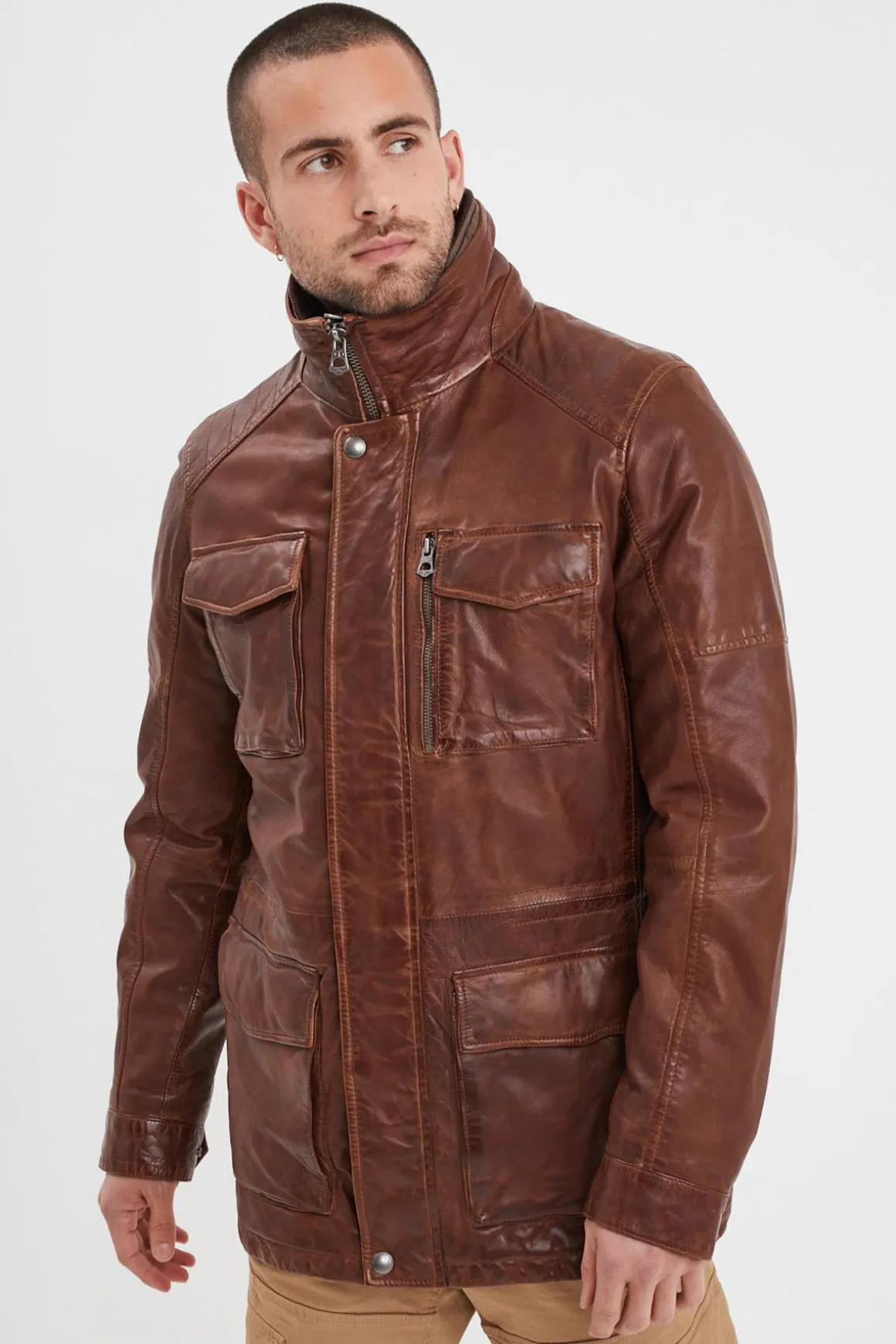 Veste Homme Daytona Rodeo+Ic Sheep Tiger Bison