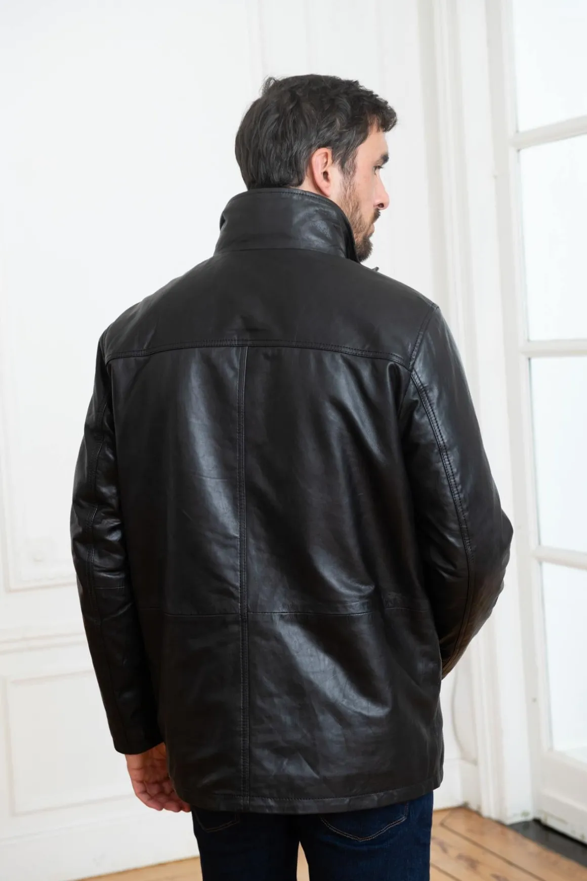 Veste Homme Daytona Tyler Ic Lamb Zenith H23 Black