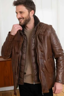 Veste Homme Daytona Tyler Ic Lamb Zenith H23 Bison