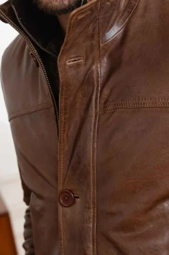 Veste Homme Daytona Tyler Ic Lamb Zenith H23 Bison