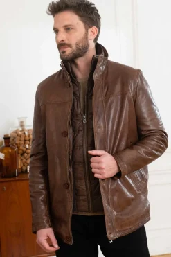 Veste Homme Daytona Tyler Ic Lamb Zenith H23 Bison