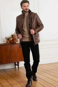 Veste Homme Daytona Tyler Ic Lamb Zenith H23 Bison