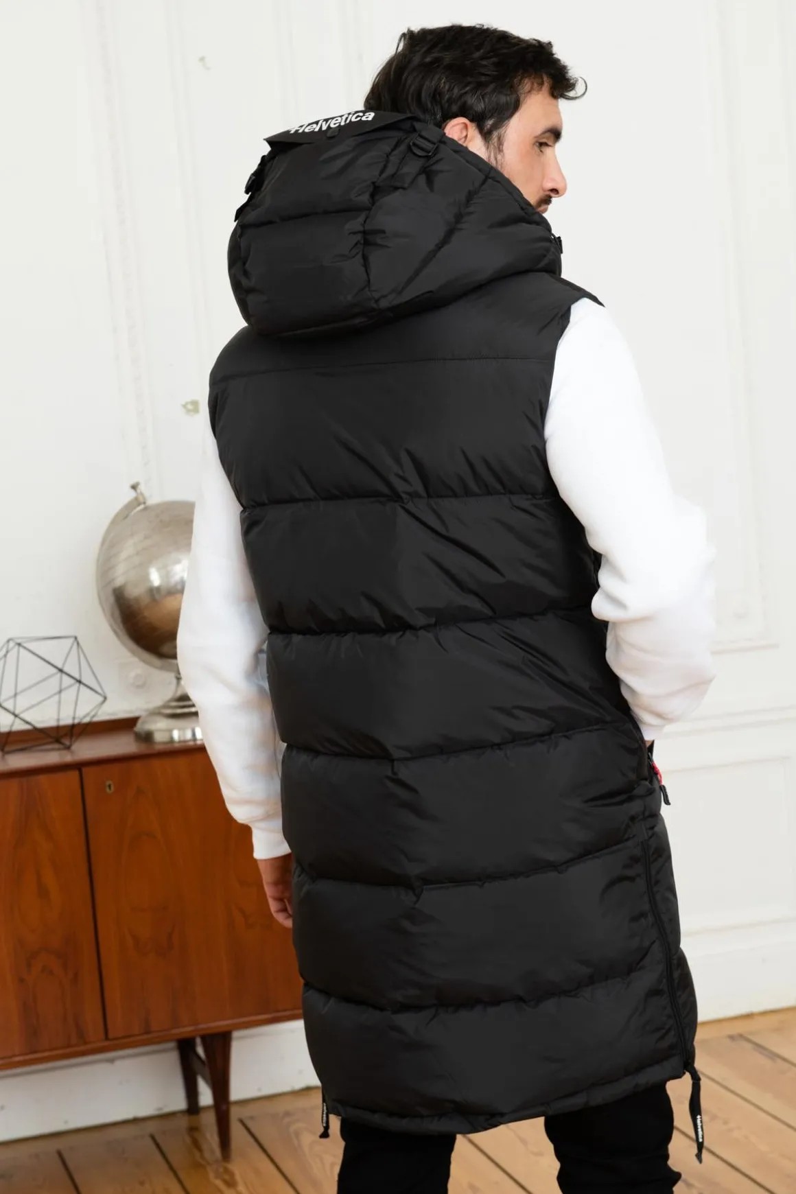 Veste Homme Helvetica Mountain Pioneers Geneve Black