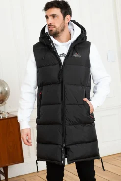 Veste Homme Helvetica Mountain Pioneers Geneve Black