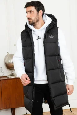 Veste Homme Helvetica Mountain Pioneers Geneve Black