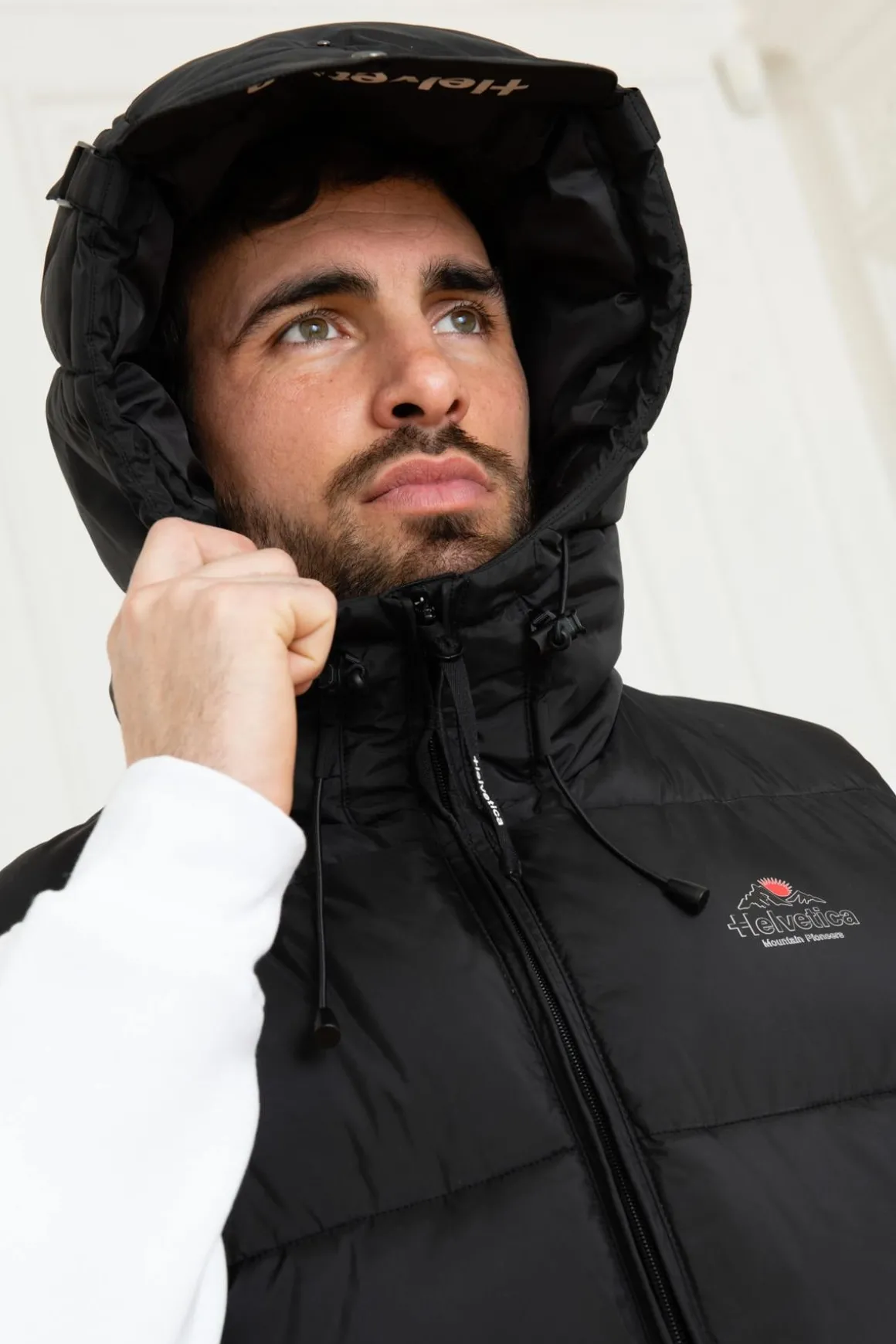 Veste Homme Helvetica Mountain Pioneers Geneve Black