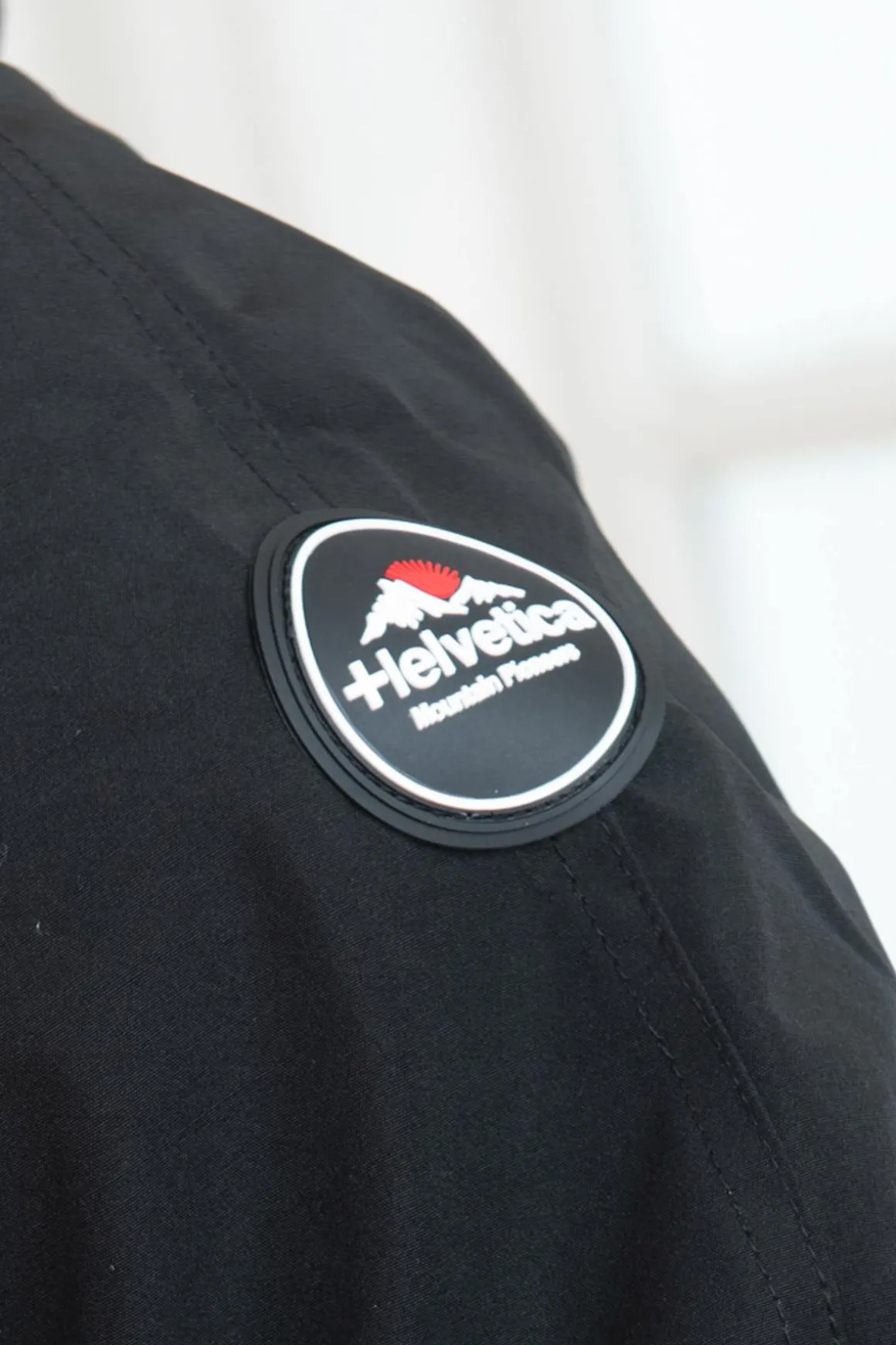 Veste Homme Helvetica Mountain Pioneers Snow Real Furs Black