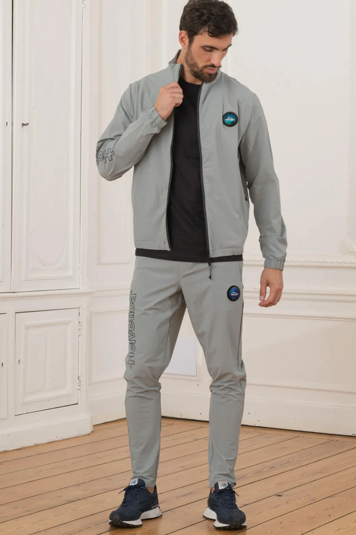 Veste Homme Helvetica Mountain Pioneers Diaz Grey