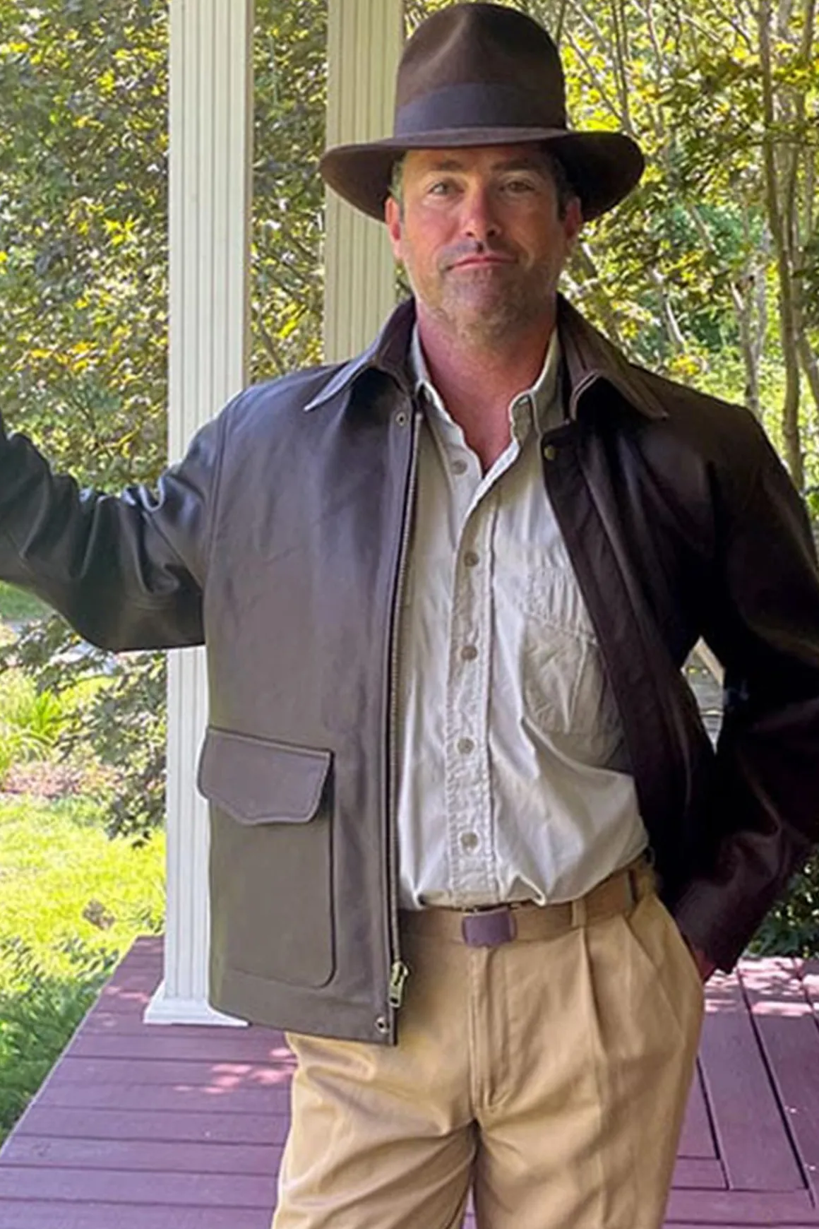 Veste Homme Indiana Jones Indiana Jones Vintage Cowhide