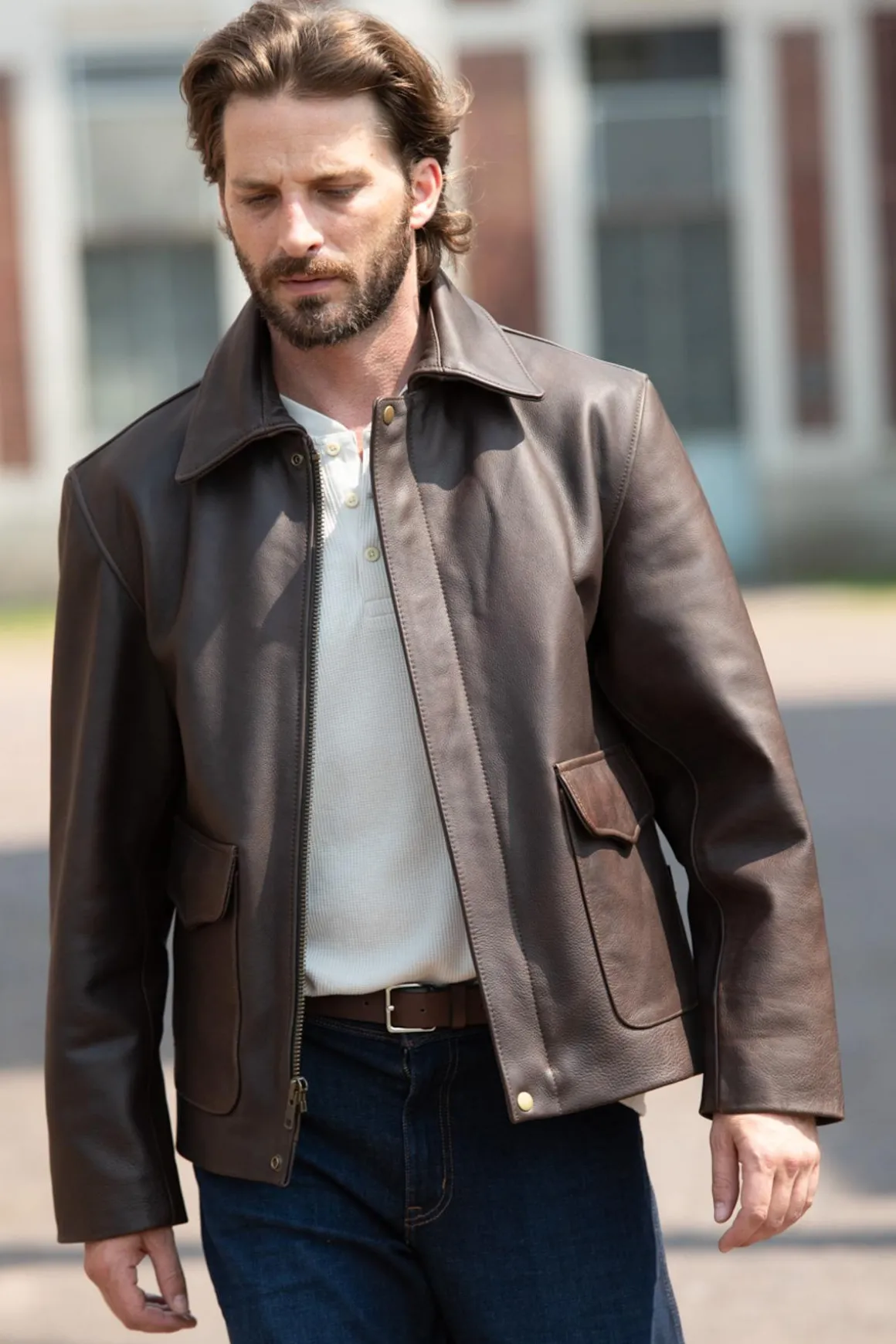 Veste Homme Indiana Jones Indiana Jones Vintage Cowhide