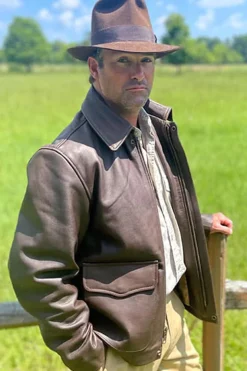 Veste Homme Indiana Jones Indiana Jones Vintage Cowhide