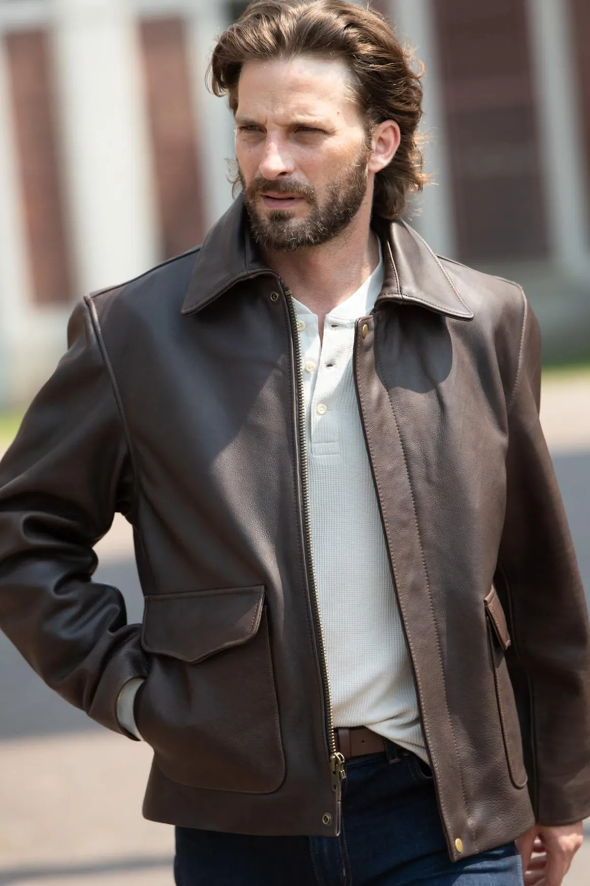 Veste Homme Indiana Jones Indiana Jones Vintage Cowhide