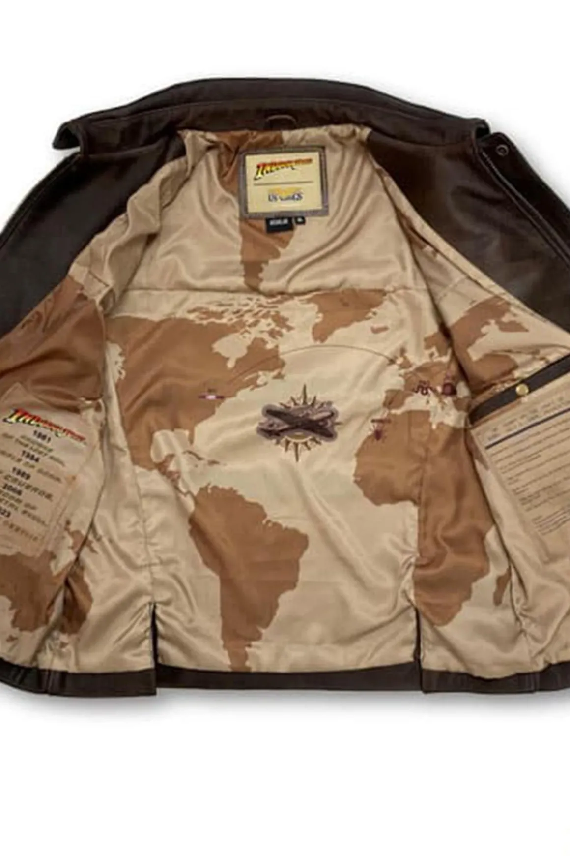 Veste Homme Indiana Jones Indiana Jones Vintage Cowhide
