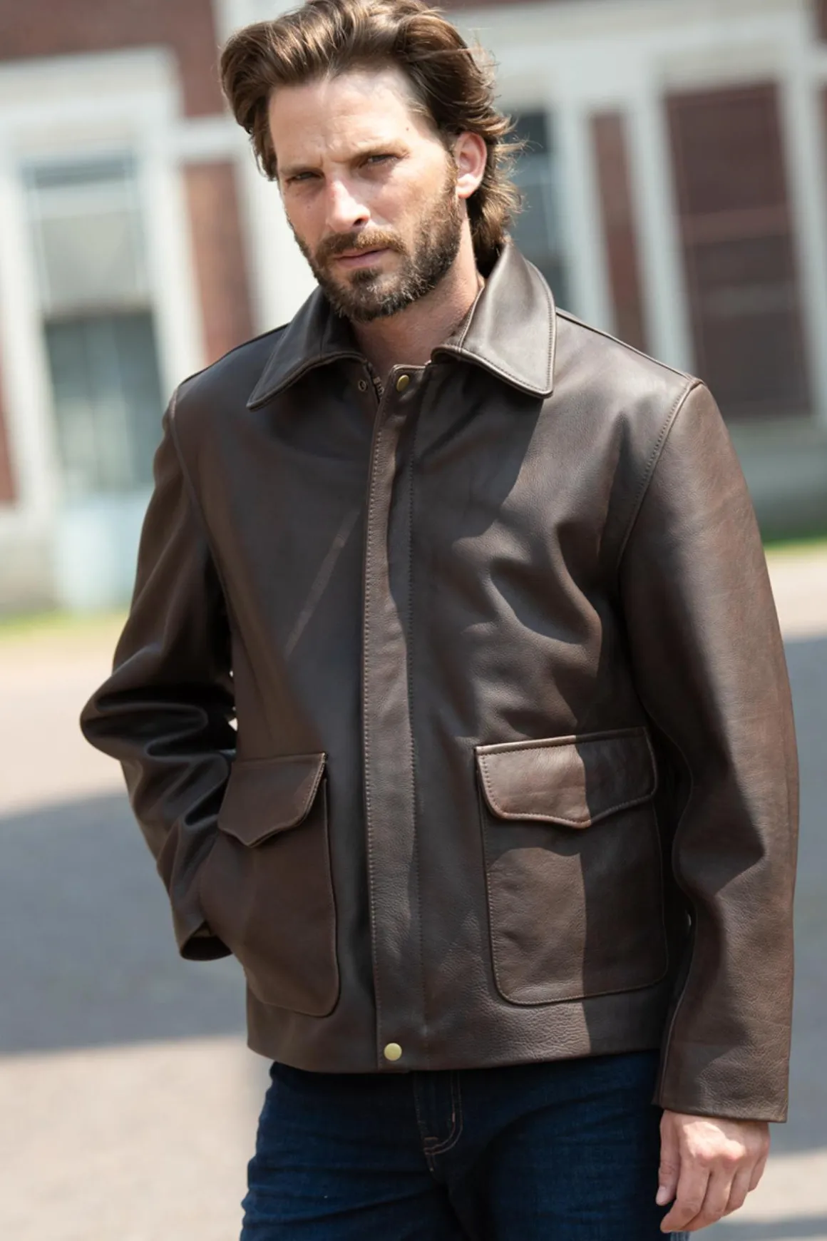 Veste Homme Indiana Jones Indiana Jones Vintage Cowhide