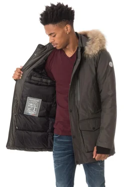 Veste Homme Oakwood Bobsleg Kaki Fonce 626