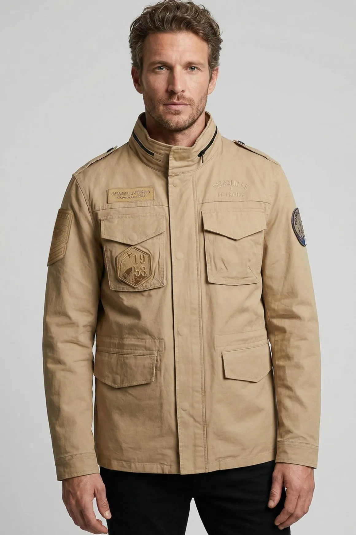 Veste Homme Patrouille De France Battle Aero Sand