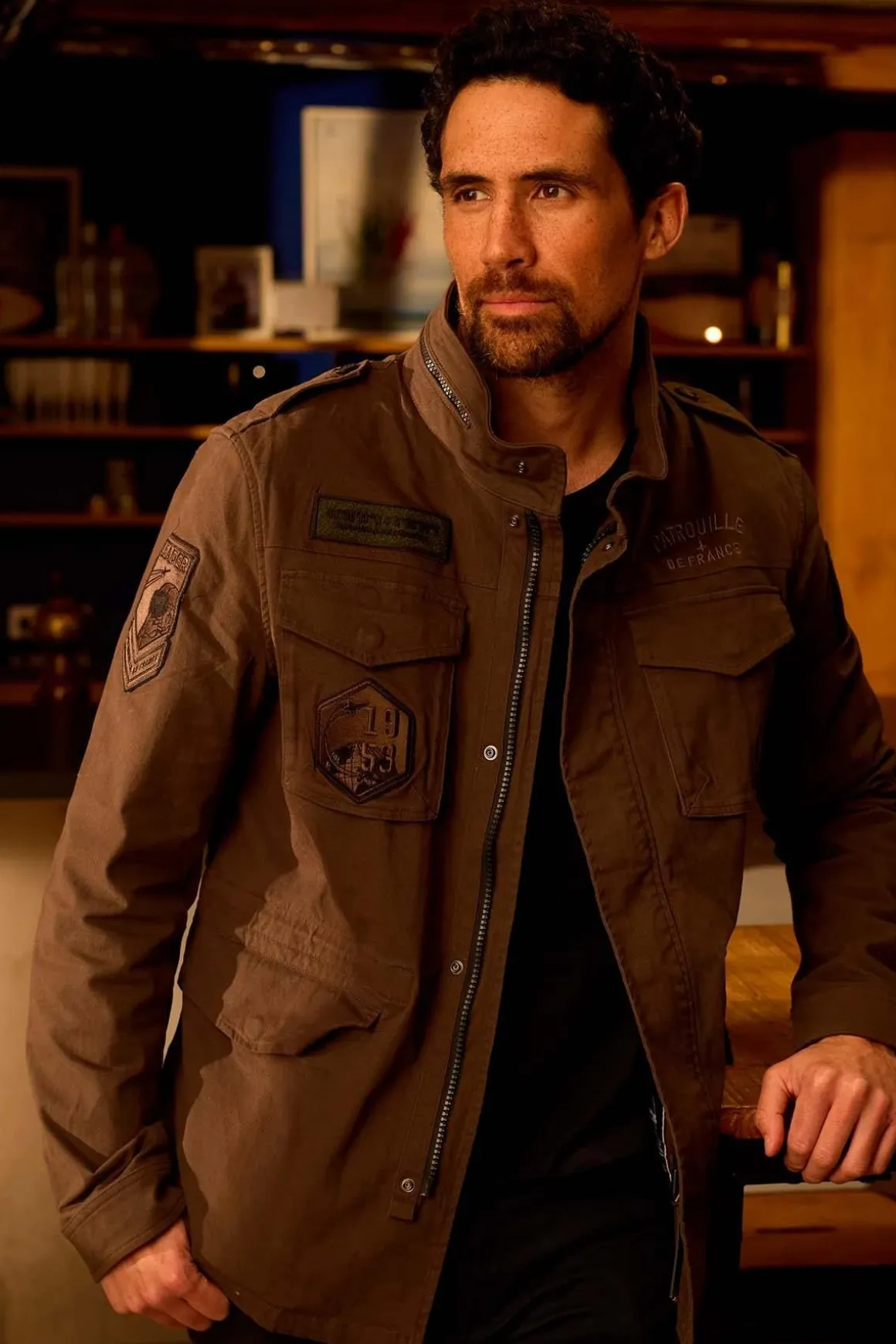 Veste Homme Patrouille De France Battle Aero Khaki