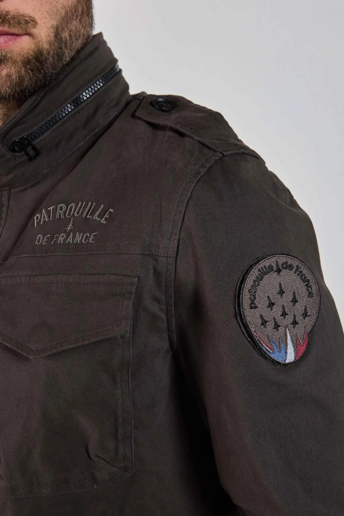 Veste Homme Patrouille De France Battle Aero Khaki