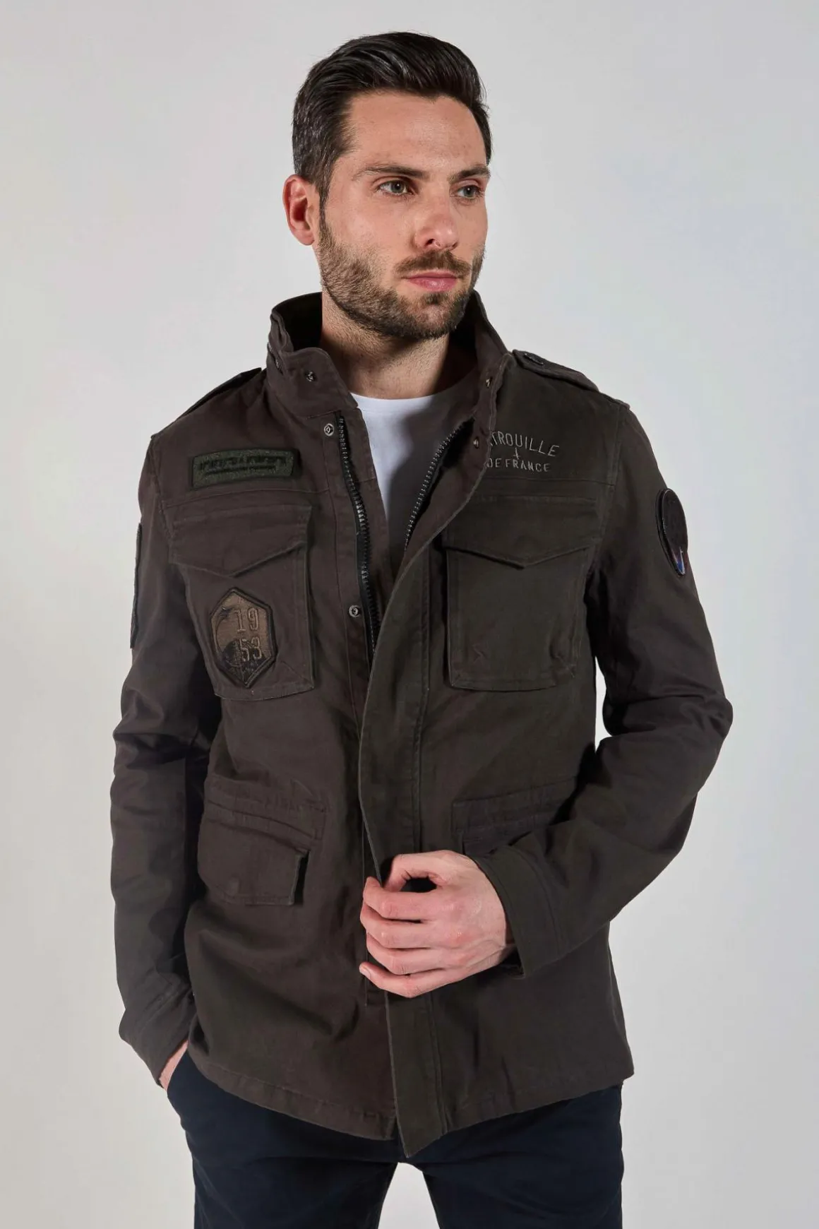 Veste Homme Patrouille De France Battle Aero Khaki