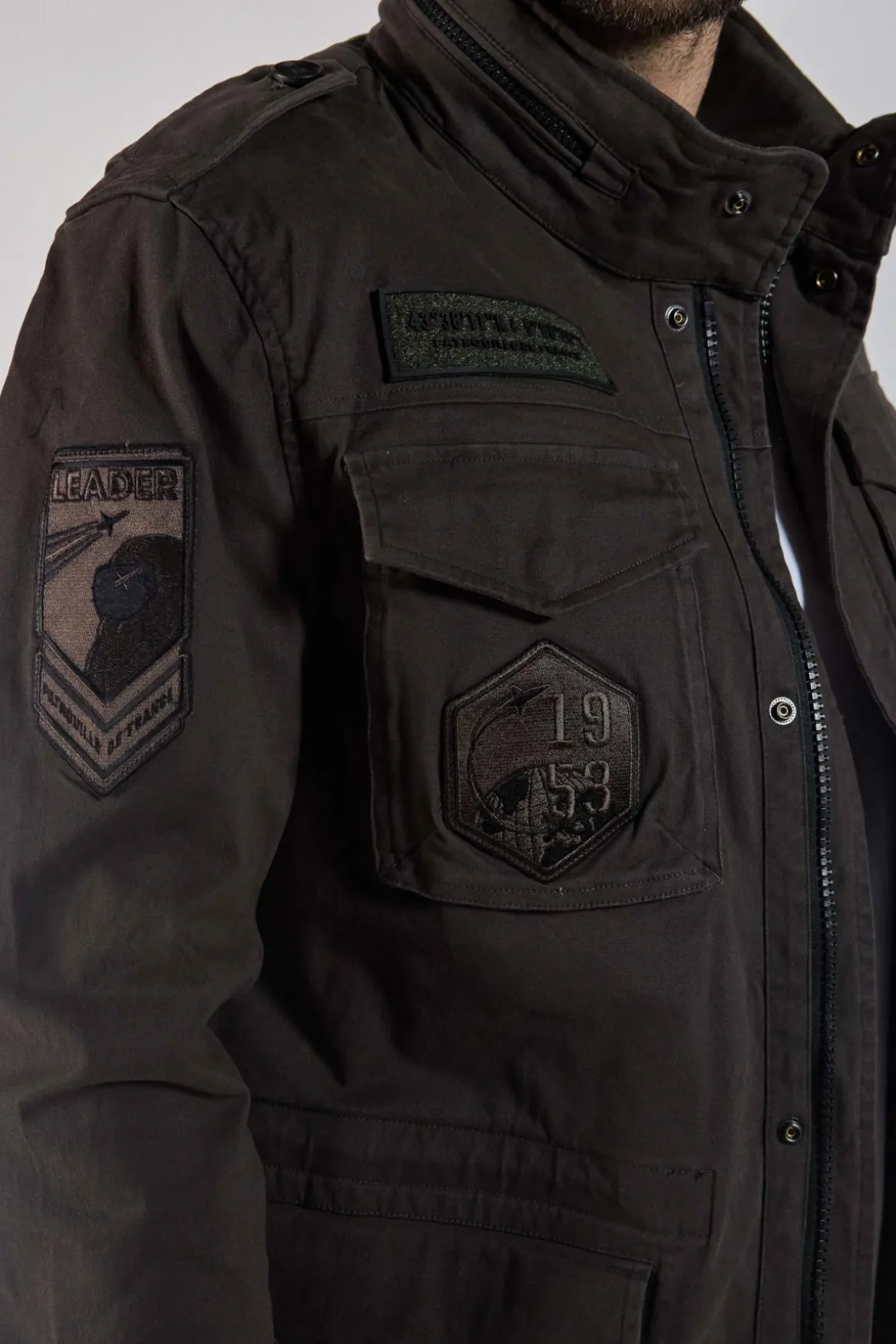 Veste Homme Patrouille De France Battle Aero Khaki