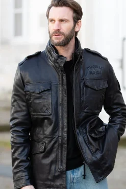 Veste Homme Patrouille De France Sergent Dity Brown