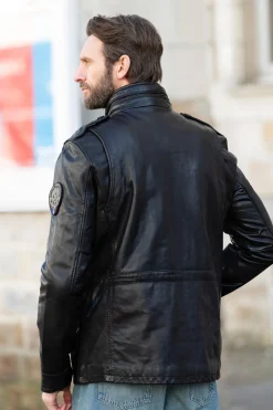 Veste Homme Patrouille De France Sergent Dity Brown