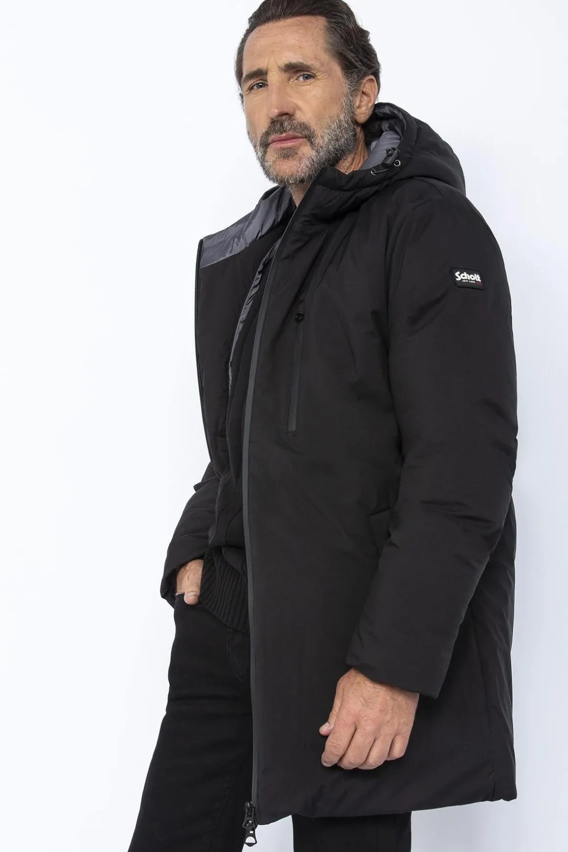 Veste Homme Schott Fargo2 Black