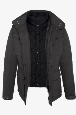 Veste Homme Schott Field Anthracite