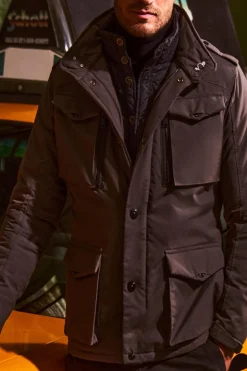 Veste Homme Schott Field Anthracite