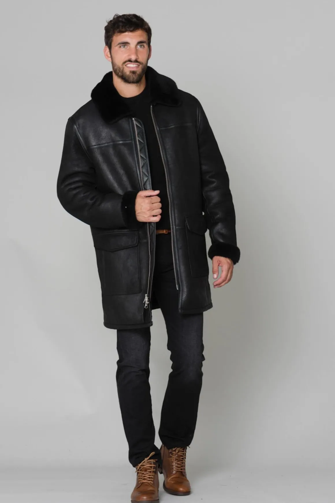 Veste Homme Schott Lccolorado Black
