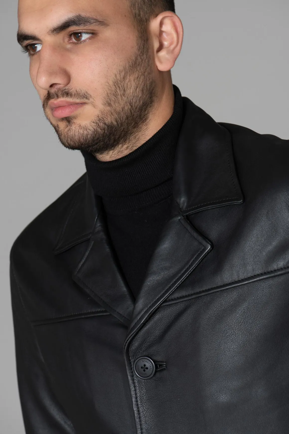 Veste Homme Schott Lcmaine2 Black