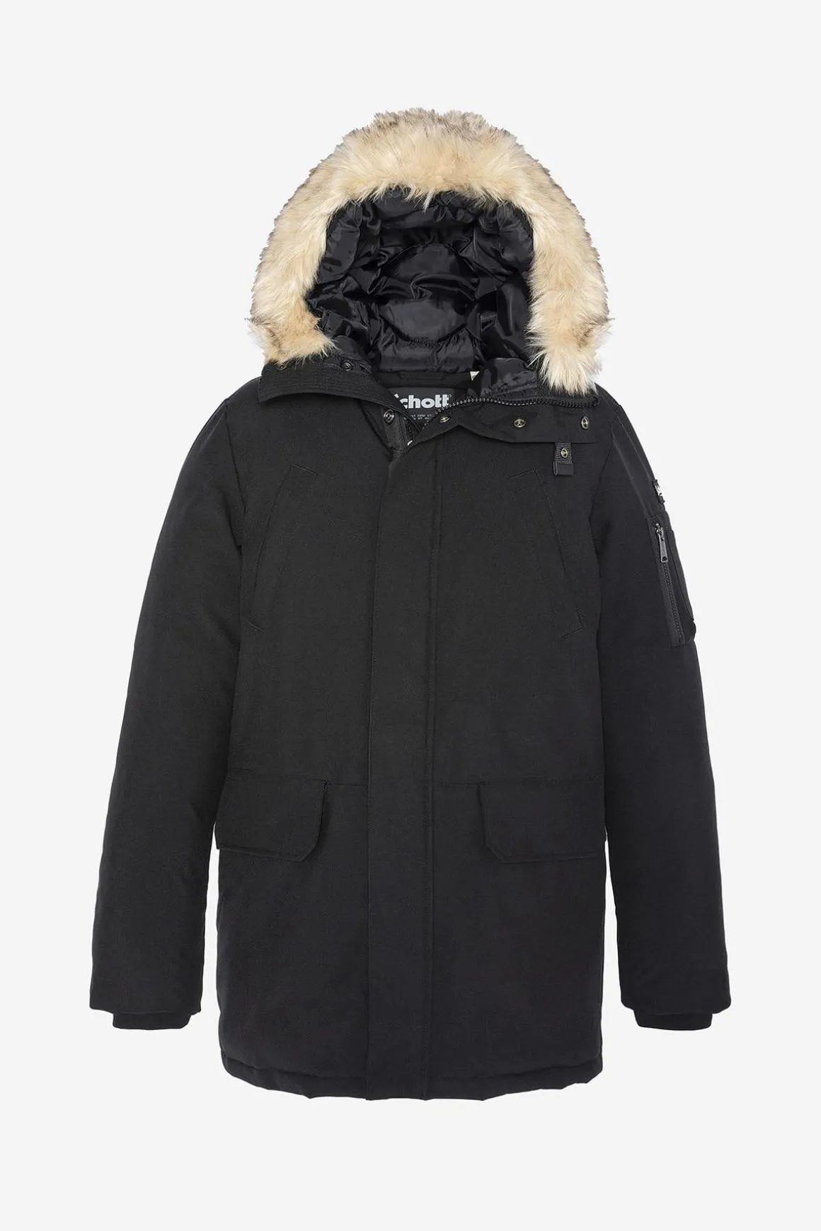 Veste Homme Schott Nelson20 Black