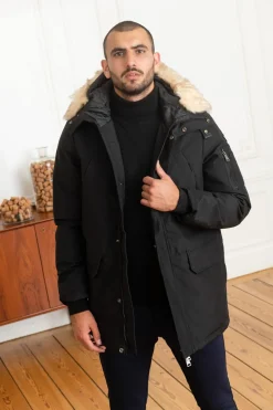 Veste Homme Schott Nelson20 Black