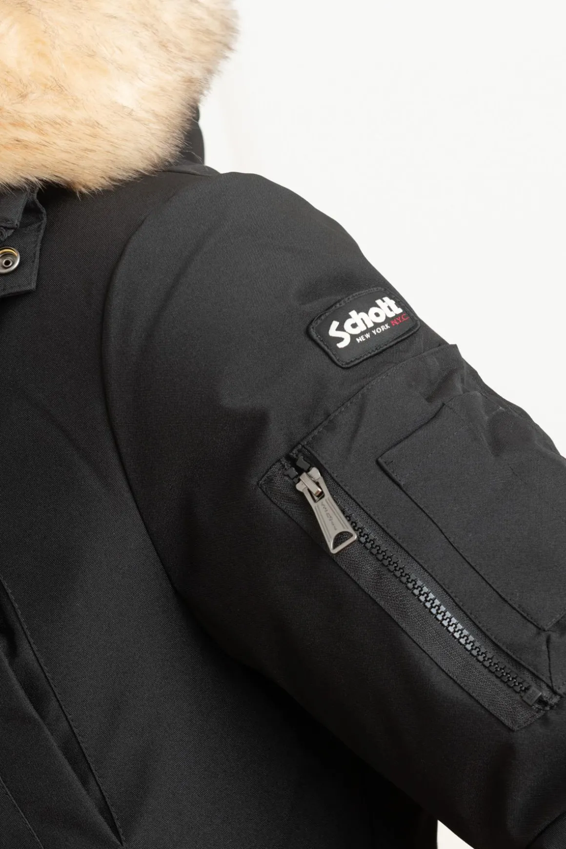 Veste Homme Schott Nelson20 Black