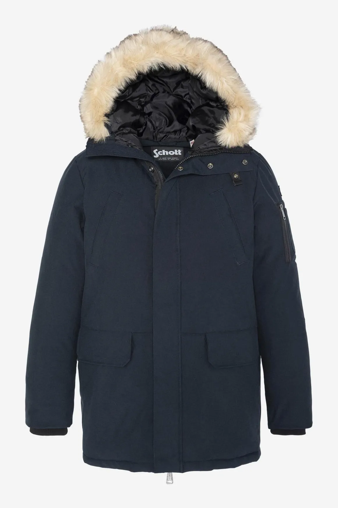 Veste Homme Schott Nelson20 Navy