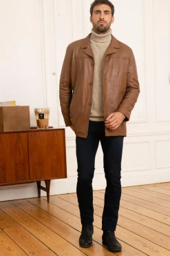 Veste Homme Serge Pariente Nathan Oxblood
